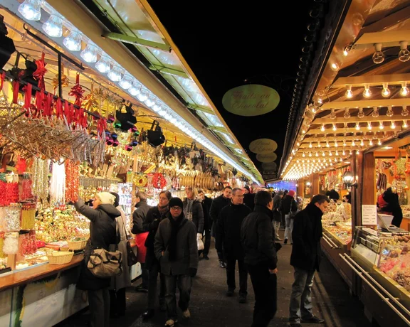 Christmas market in Strasbourg, France