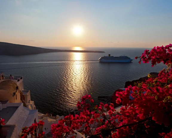 Sunsets in the Mediterranean