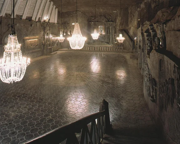 Finding art underground at Wieliczka salt mine, Poland