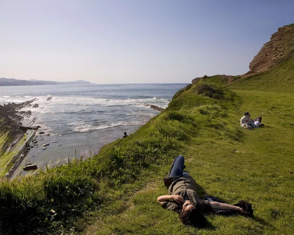 Cliffs of Itzurun, Zumaia, Spain