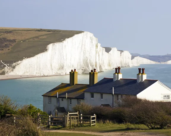 Coast Guard Cottages & Seven Sisters just outside Eastbourne
