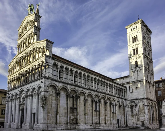 San Michele in Foro medieval church near Lucca
