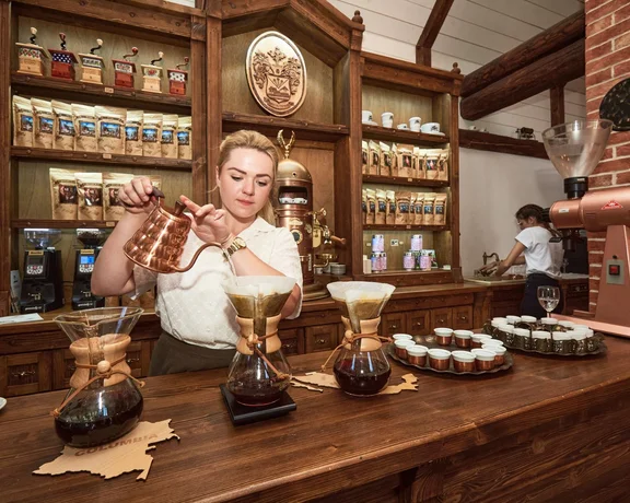 Explore the story of coffee beans from their beginning to the delicious end in the unique Oravakafe museum in Krušetnica