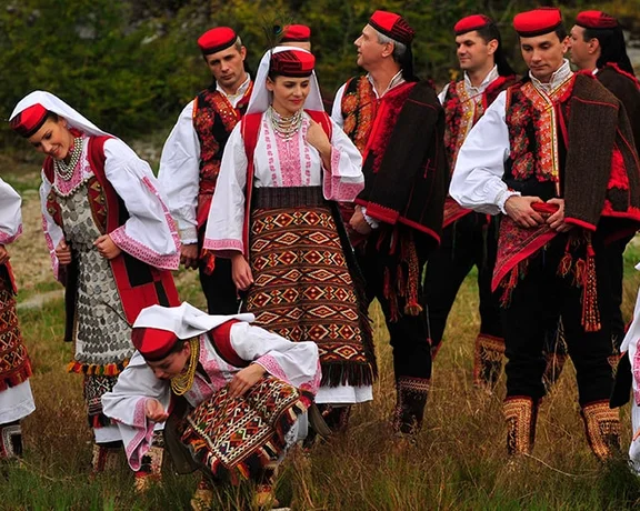 You'll always remember the traditional costumes of the Dalmatian hinterland, Croatia