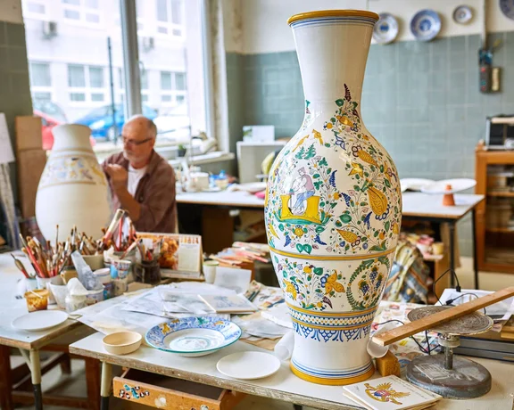 Take home some painted beauty from Modra, one of Slovakia's most stylish traditional souvenirs
