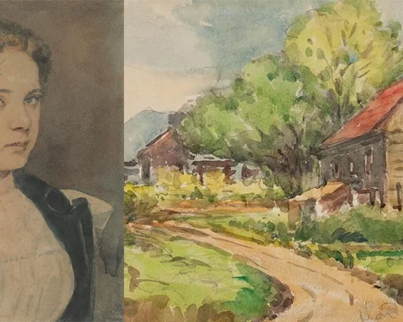 Enter Slava Raskaj's world of watercolors