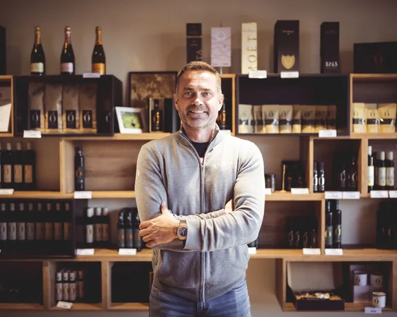 Visit a shop specializing in pumpkin seed oil