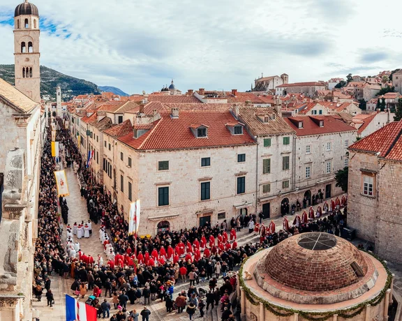 St Blaise Festivity in Dubrovnik, Croatia.