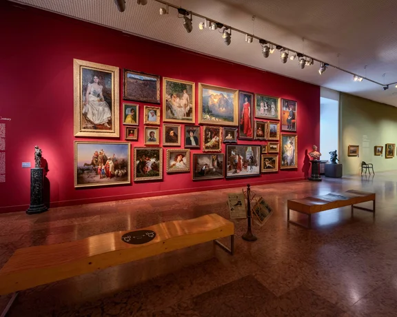 Look into the eyes of people who lived centuries ago, in the portrait collection at the Hungarian National Gallery