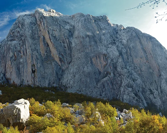 See majestic Anića Kuk in Paklenica National Park