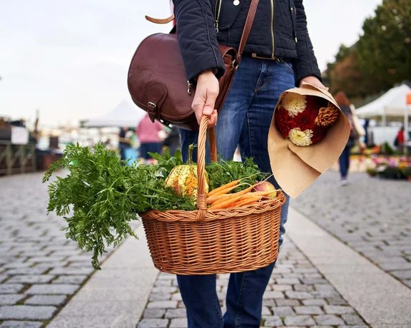 Farmers´ Market at Náplavka, Prague, Czech Republic