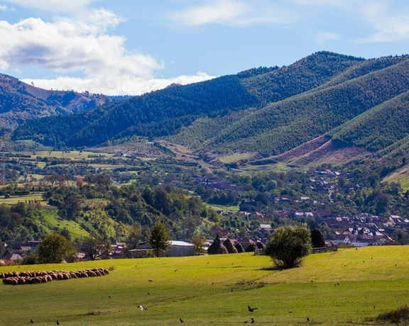 Rasinari Village, Romania.