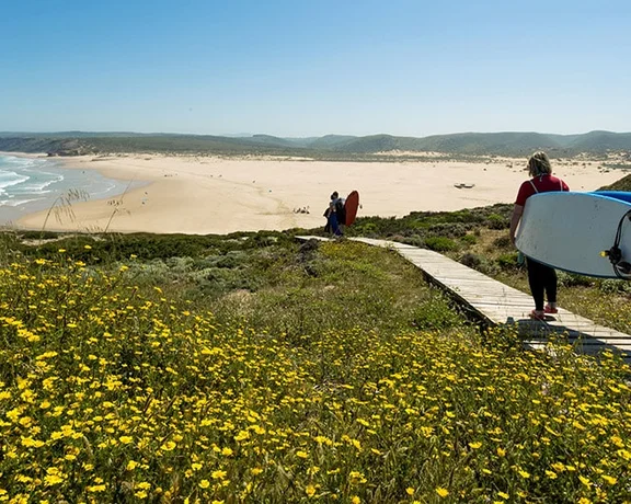 Find your surfing bliss in the Algarve.