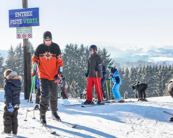 Try the pistes in Les Hautes Fagnes.