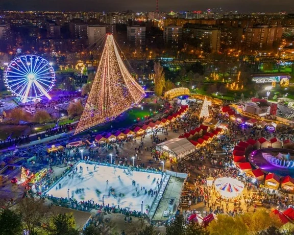Christmas Fair, Bucharest, Romania.