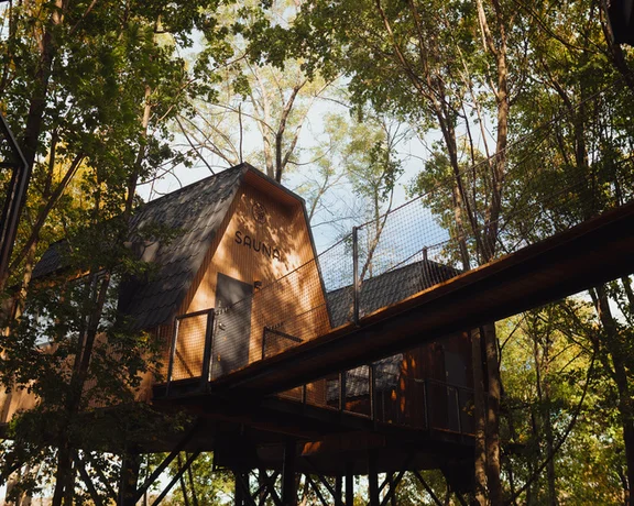 How about the world-famous sweet wine of the Tokaj region in the east? The tree-top village of Malá Bara is the place to be for your tasting. This unique attraction is designed with a sauna and whirlpool for a truly unforgettable experience. © Košice Región Turizmus ǀ www.kosiceregion.com