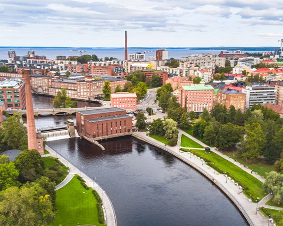 Take advantage of visiting Tampere, where industrial heritage, lakeside charm, and sauna culture seamlessly intertwine.