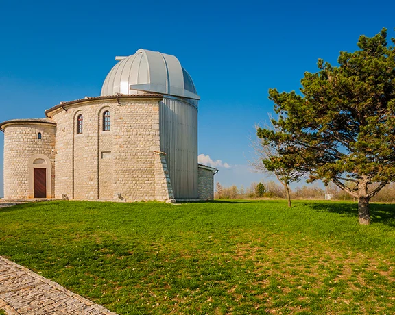 Višnjan and its famous observatory.