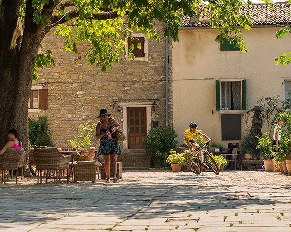 pace of life in lovely Grožnjan.