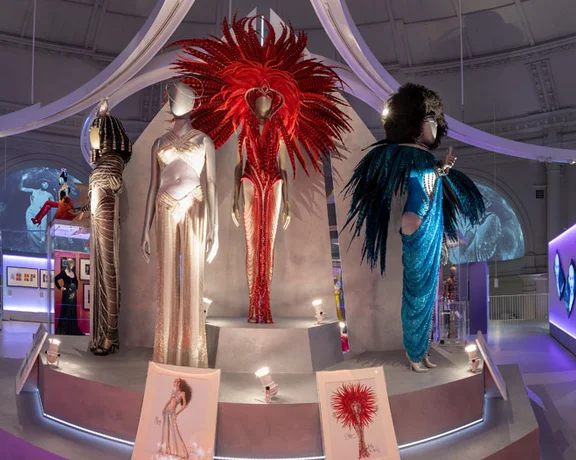 Imagine what it would be like to wear the costumes and outfits you can see at the Divas & Icons exhibit!