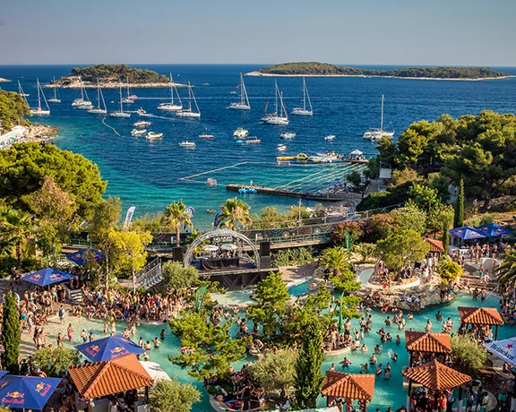 Soak up sun and sea when ULTRA is on the island of Hvar.