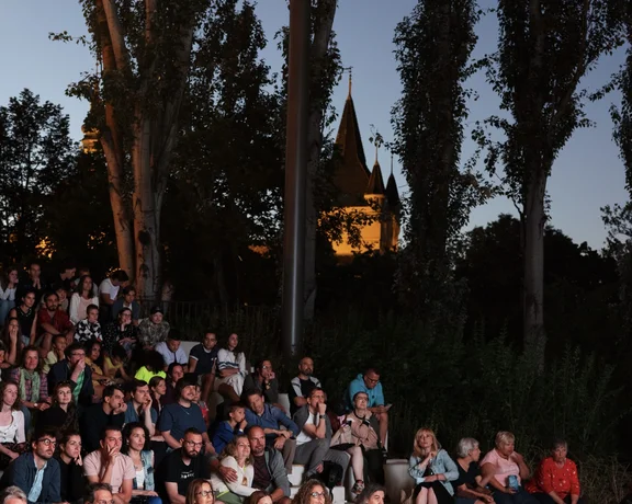 Thrill to the sounds of music performed on the Open Air stage at House of Music Hungary, an ideal summer venue.