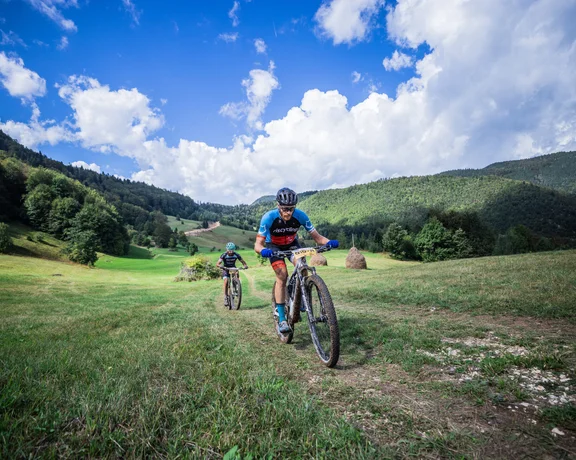 cycling on a variety of terrain in Serbia.