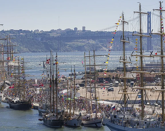 Be sure to plan your visit to Lisboa so you can see the fantastic Tall Ships Race.