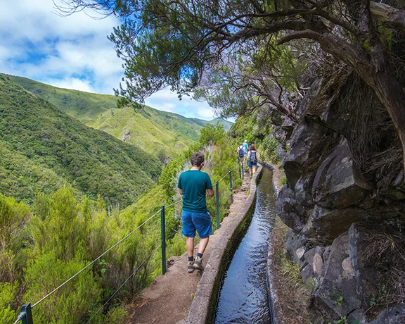 Plana ramble on the Levada do Rico e 25 Fontes, one of the most popular trails on Madeira.
