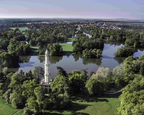 Walk through lovely parkland to see the Lednice-Valtice Cultural Landscape Minaret.
