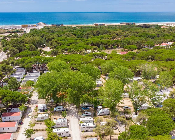 Refresh body and mind when you camp on the Costa da Caparica.