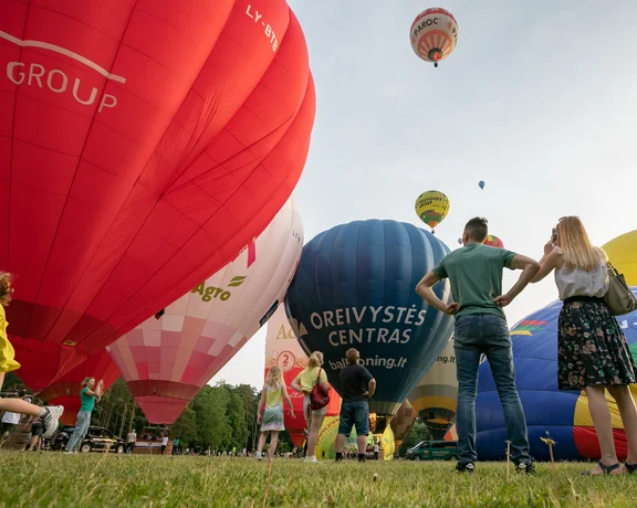 Summer Hot Air Balloons Season Opening.