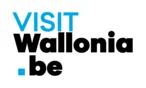 Visit Wallonia .be logo in blue and black text on a white background