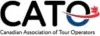 CATO logo with a red swoosh and maple leaf, text reads Canadian Association of Tour Operators