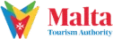 Malta Tourism Authority logo with colorful abstract shapes and red text