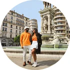 Influencers traveling in Switzerland.