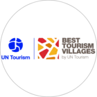 Logos of UNTWO and Best Of UNTWO Research and Evaluation, within a gray circle.