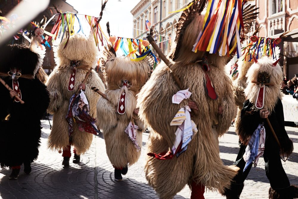 Marvel at fanciful Kurents' costumes in Slovenia