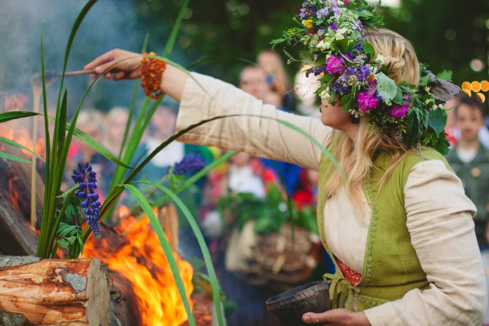 Relish the colorful traditions of the Midsummer festival in Valmiera, Latvia