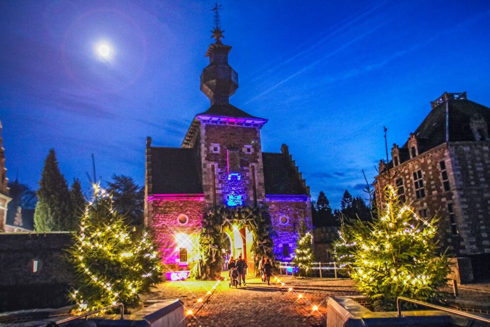 Put festive Jehay Castle on your Christmas itinerary in Belgium