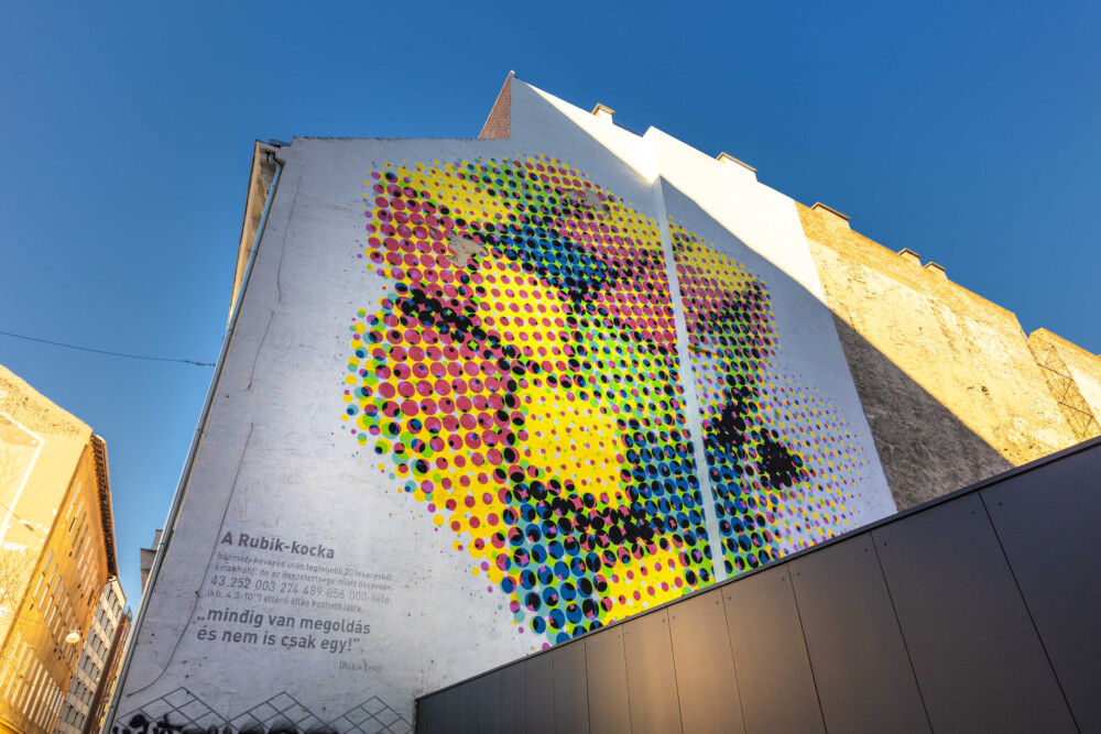 Have you ever seen a Rubik's cube of this size? You can in Budapest!