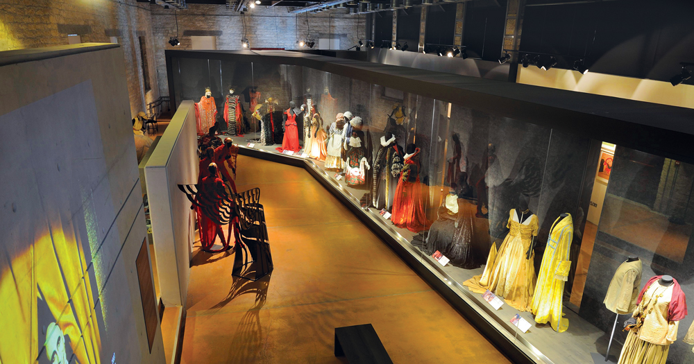 Admire gorgeous costumes at the Theatre Museum in Lemesos