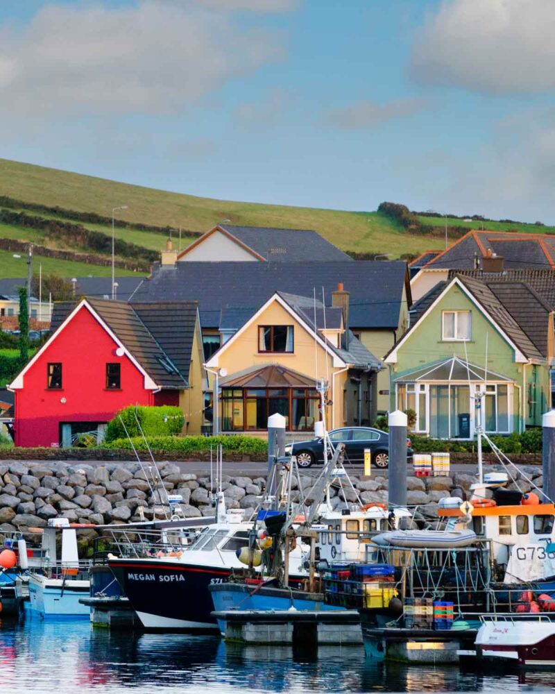 The Dingle Bay in Dingle, Ireland.