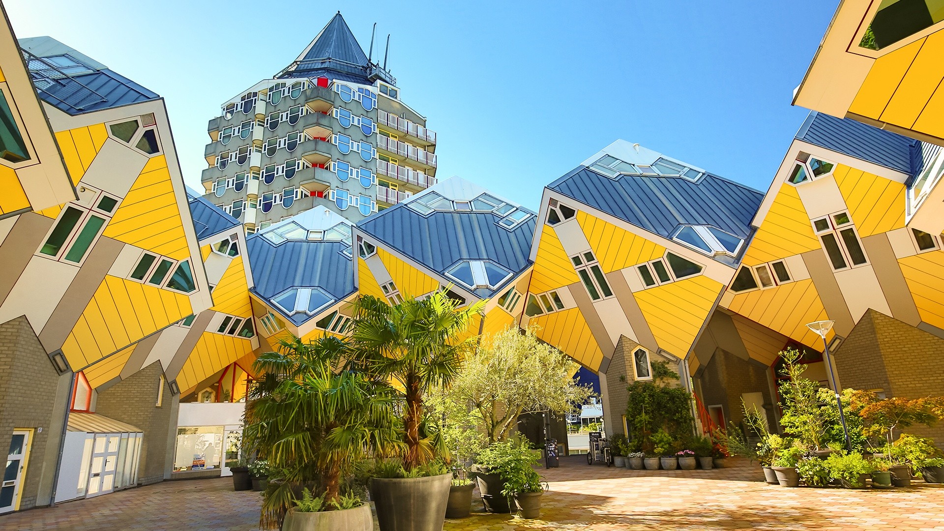 Cube Apartments in Rotterdam, The Netherlands