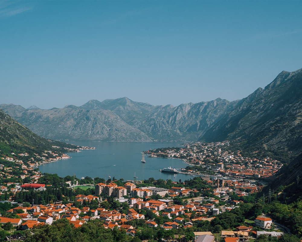 Enjoy the charming town, rich history, and beautiful views of Kotor, Montenegro