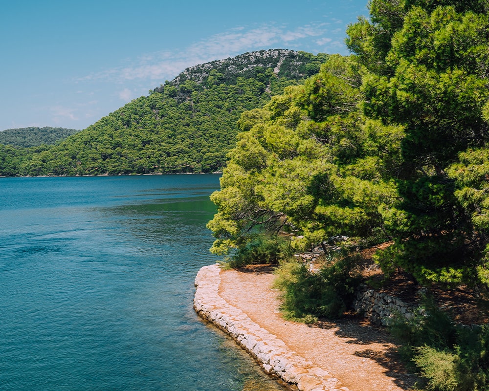Mljet, The green pearl of the Adriatic.