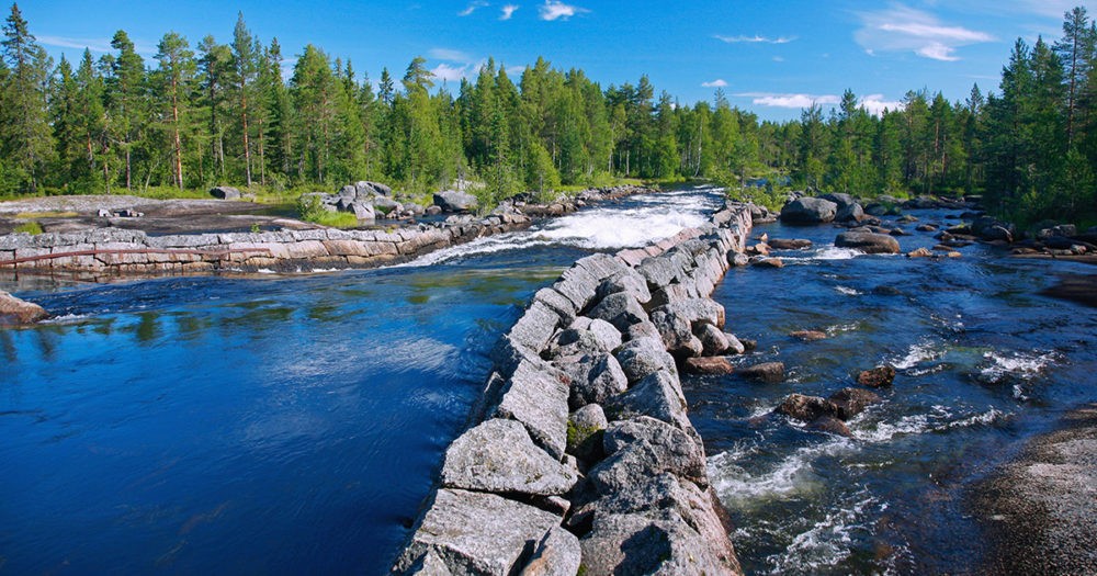 A landscape in Härjedalen, Sweden