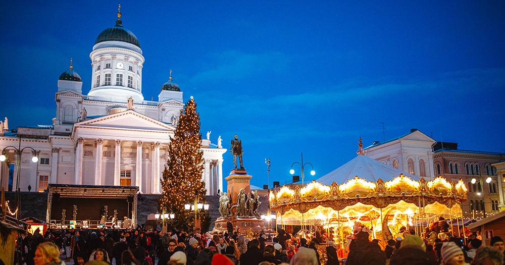 Find treasures at the Christmas market in Helsinki