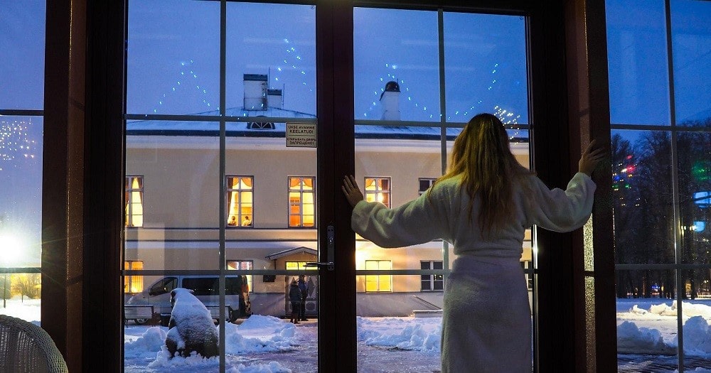Enjoy winter at the Mäetaguse Manor Hotel