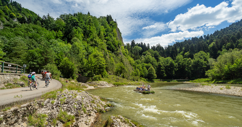 Rafting on Dunajec. ©Polish Tourism Organisation
